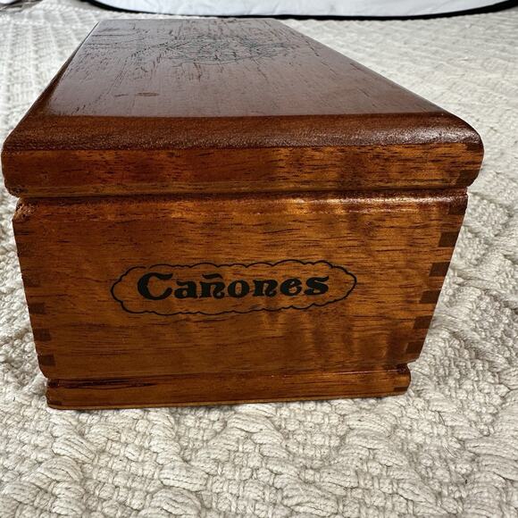 Arturo Fuente Canones Wooden Cigar Box 20 Count Handmade Dominican Republic - Picture 5 of 11